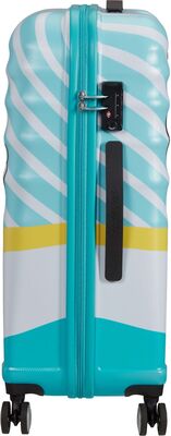 American Tourister Disney Spinner Koffert 64L, Mickey Blue Kiss