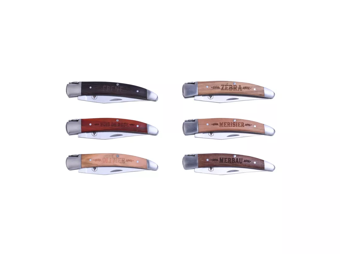 Coffret 6 couteaux pliants