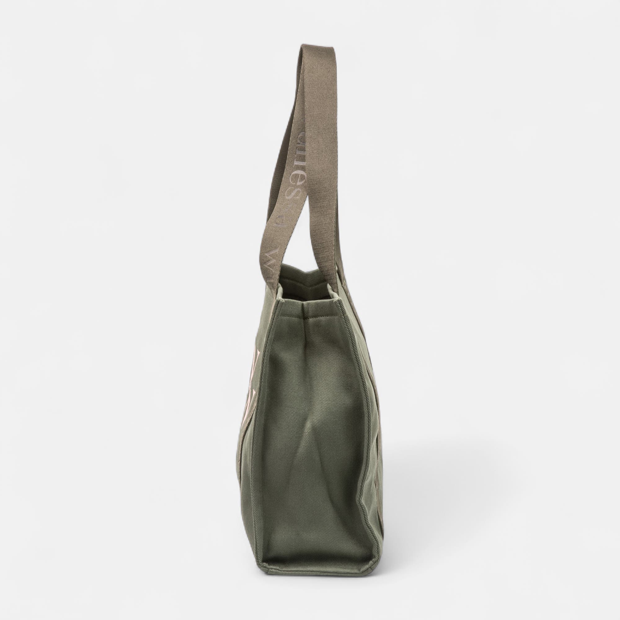 Sac de shopping kaki