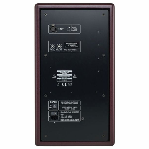 PSI Audio A23-M Studio Red
