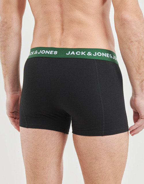 Jack & Jones - JACSOLID TRUNKS 5 PACK OP - Noir