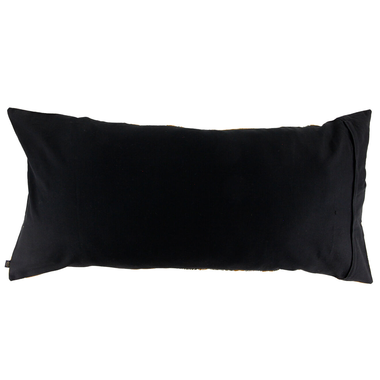 Haomy Housse de coussin en Lin & Coton Kurti chamois - 55x110 cm
