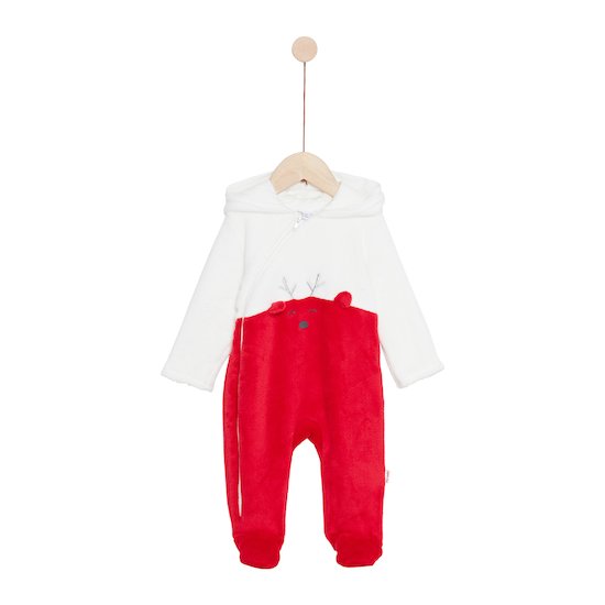 Noël Sur-pyjama   Rouge Santa        de               P'tit bisou