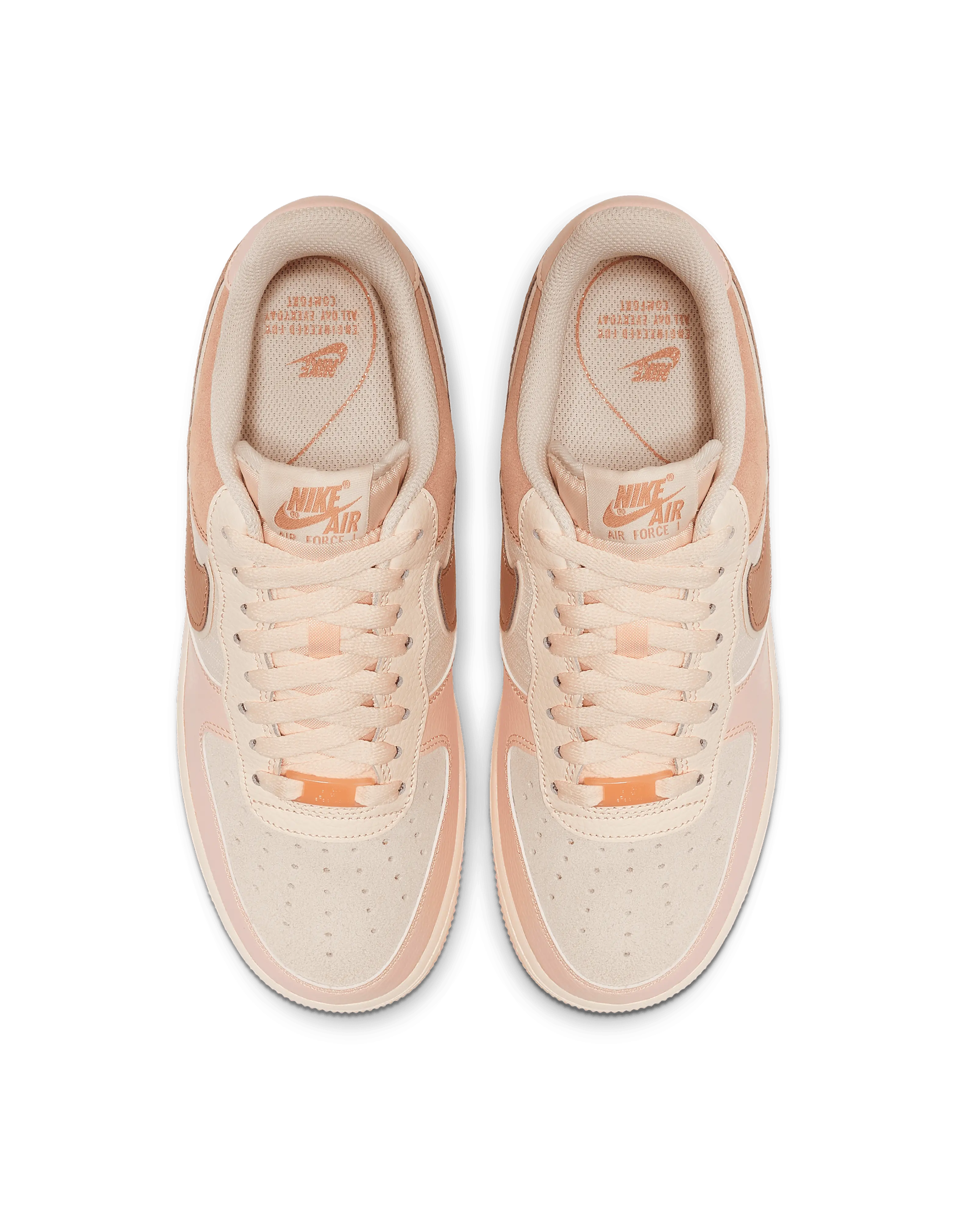 Nike WMNS Air Force 1 '07 PRM (Washed Coral/Rose Gold Old-Guava Ice)