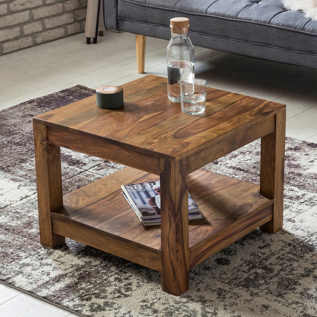Couchtisch 60x60x45 cm braun