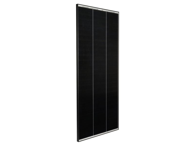 WATTSTUNDE Solarpanel SOLA Frame Black 205 Wp 205 W Solarmodul