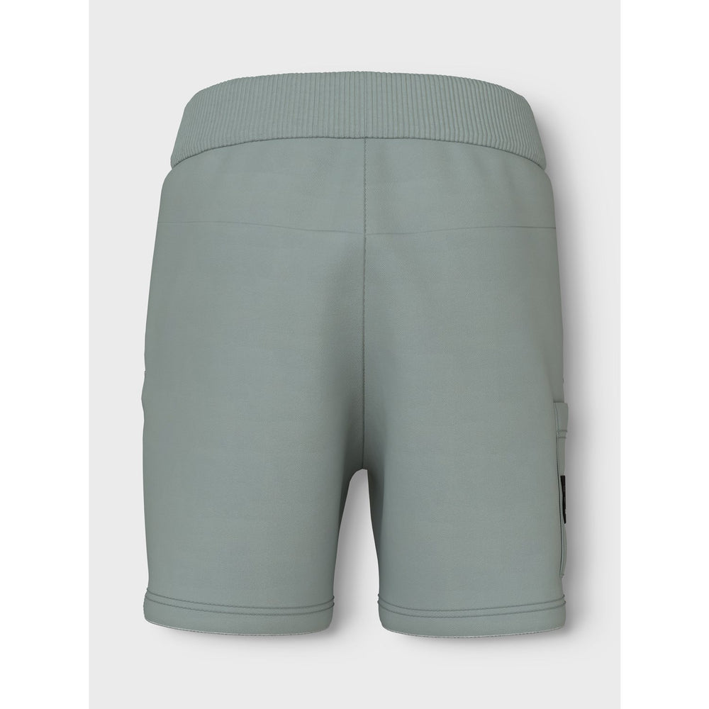 Køb Name It Slate Gray Vivasse Long Sweat Shorts