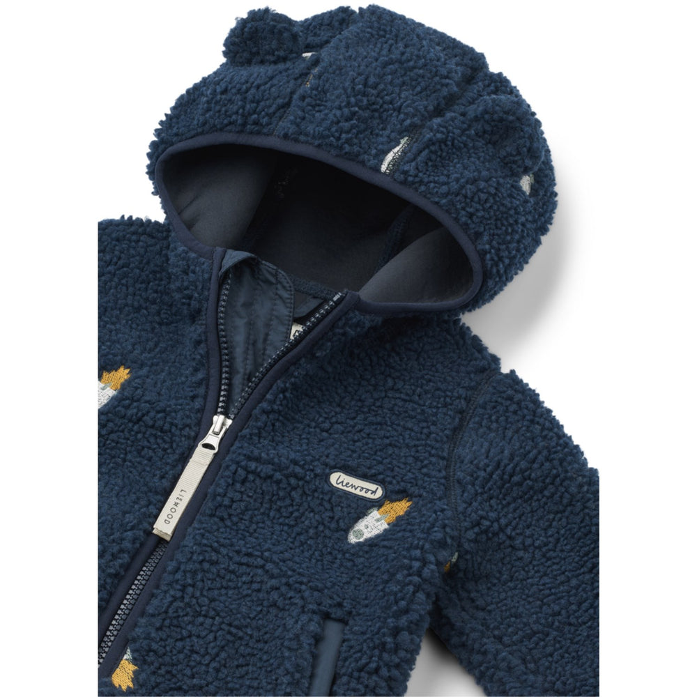 Køb LIEWOOD Rocket / Classic Navy / Embroidery Mara Pile Jakke Med Ears