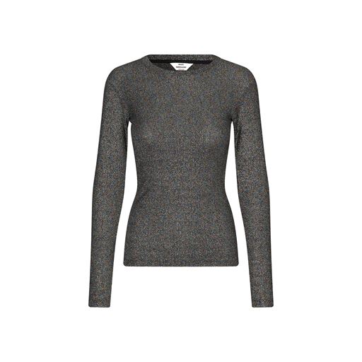 Mads Nørgaard 2x2 Lurex Tuba Bluse, Multi Black, M