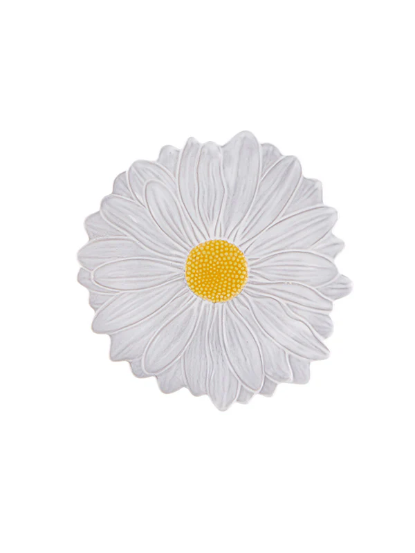 Bordallo Pinheiro  Maria Flor tallerken, Daisy - Ø23 cm.