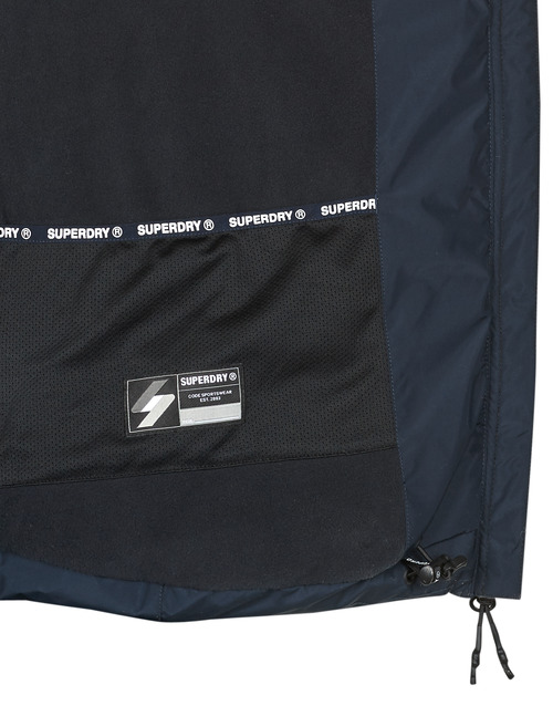 Superdry - HOODED SPORTS PUFFR JACKET - Marine