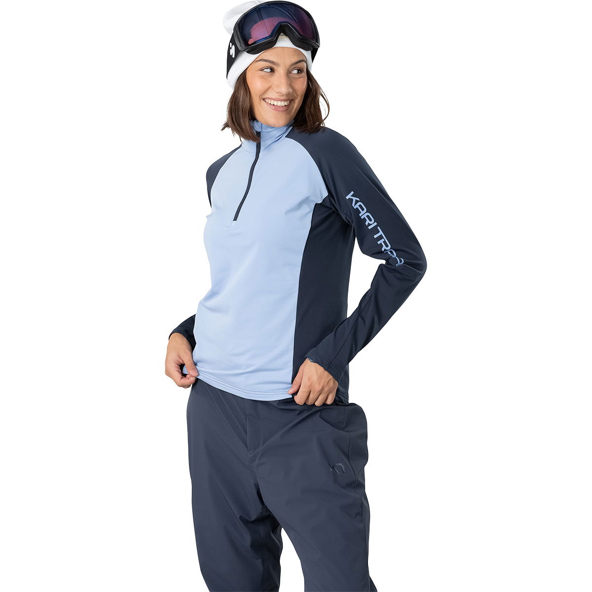 Kari Traa Evelyn Half Zip Midlayer Trøje Dame