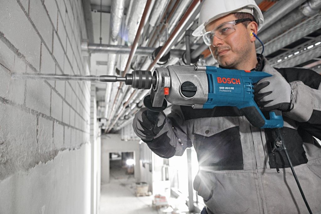 Bosch GSB 162-2 RE Klopboormachine in Koffer - 060118B000