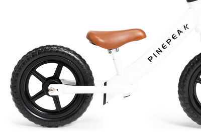 Pinepeak Løpesykkel 12 tommer, Hvit