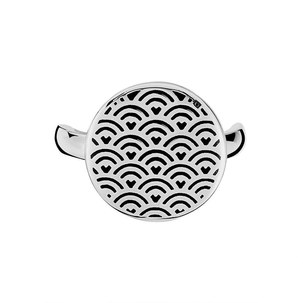 Bague Kim Acier Blanc