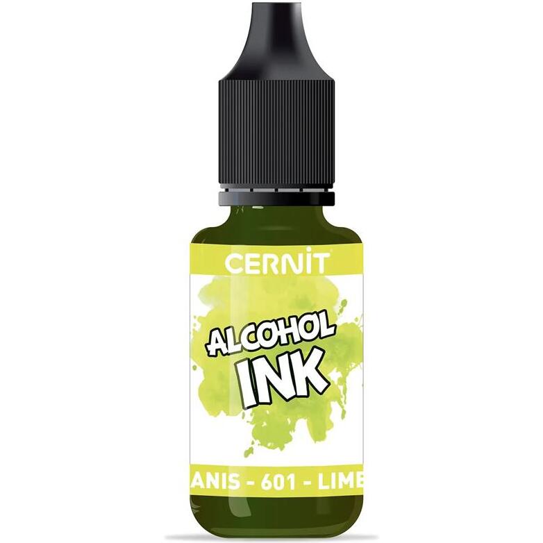 Cernit encre à l'alcool 20 ml Vert anis - Vert anis
