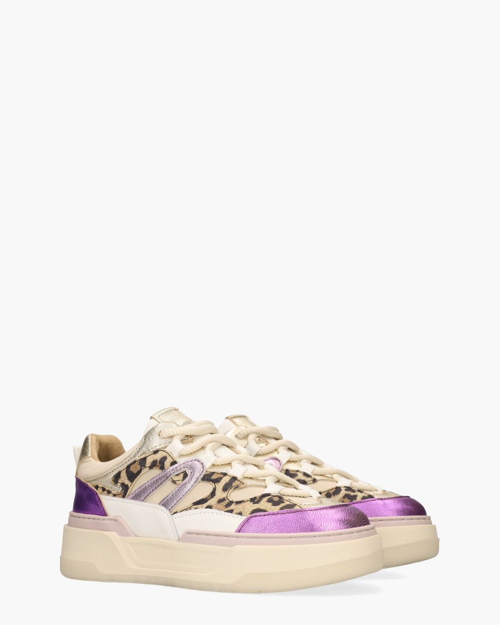 DWRS Label Walton Leopard Multicolor Damessneakers