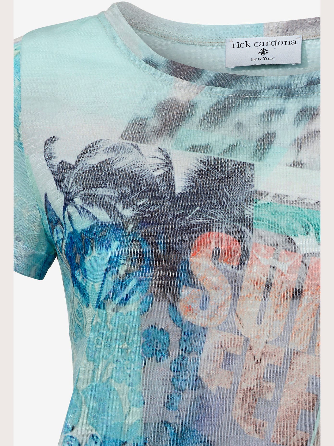 T-shirt imprimé imprimé tendance
