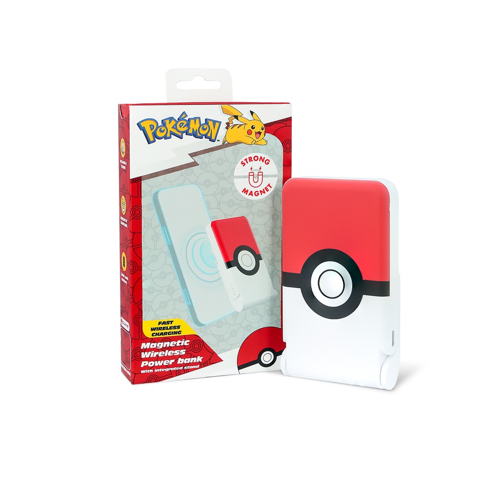 OTL - Pokemon Pokeball wireless magnetic power bank