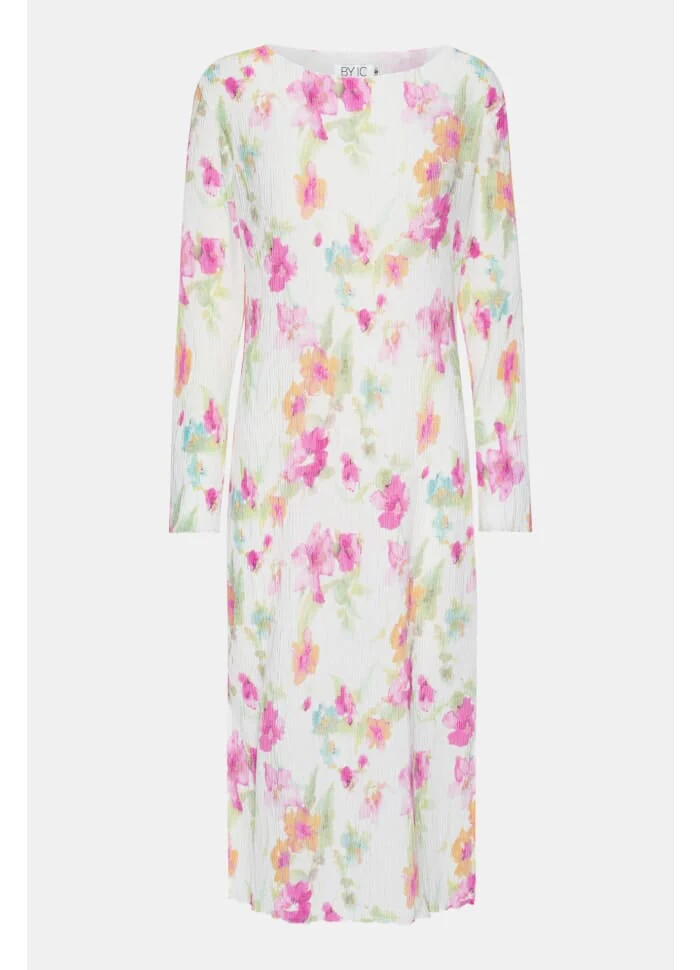 BYIC Odaic Dress pfbp pink flower blush print