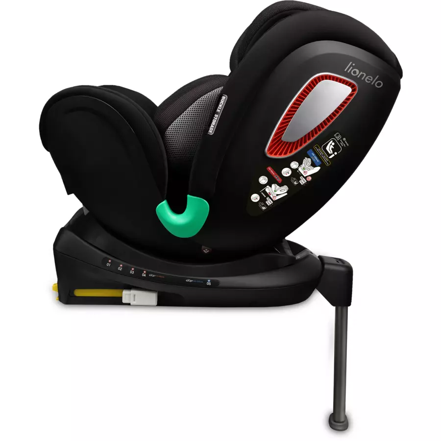lionelo Reboarder Antoon Plus i-Size Black Onyx