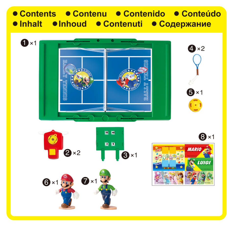 Super Mario rally tennis