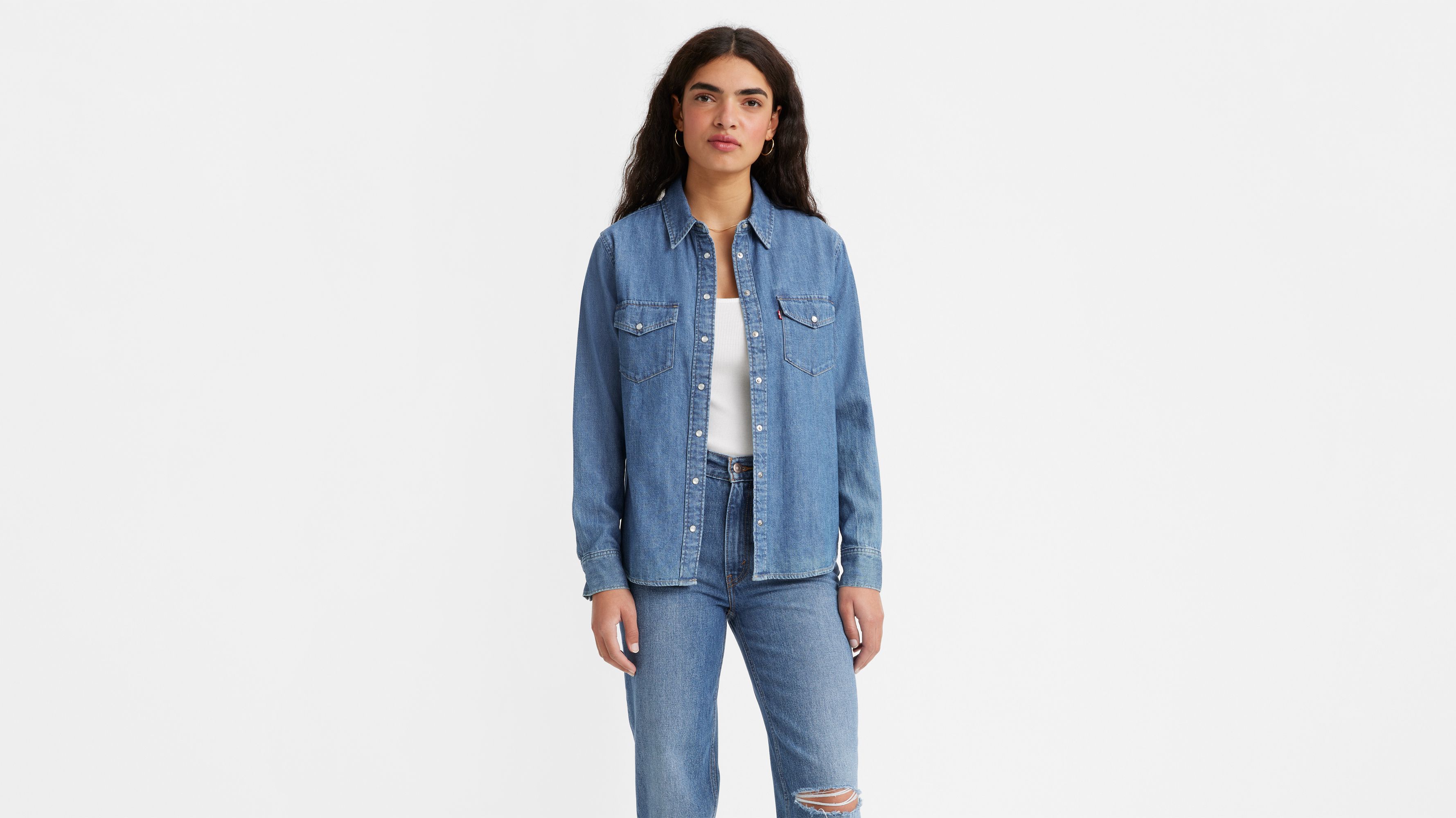 Chemise Western Iconic Lightweight - Going Steady 5 - Bleu