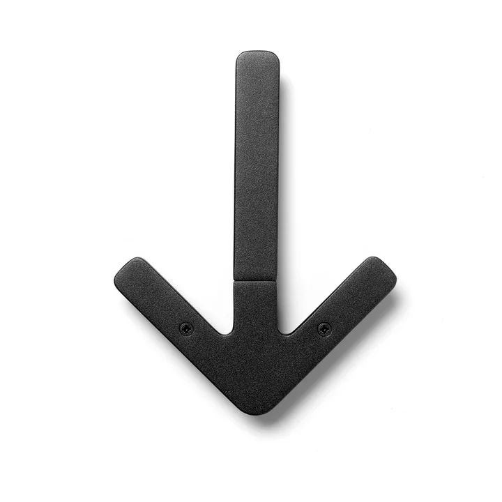 Design House Stockholm - Arrow Hanger Wandhaken, schwarz