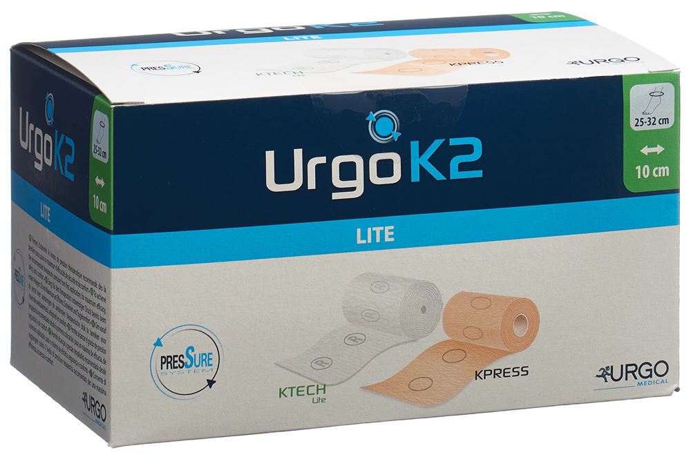 Urgo K2 Lite 2-Lagen Kompressionssystem<br>1 Stück, 25-32cm/10cm