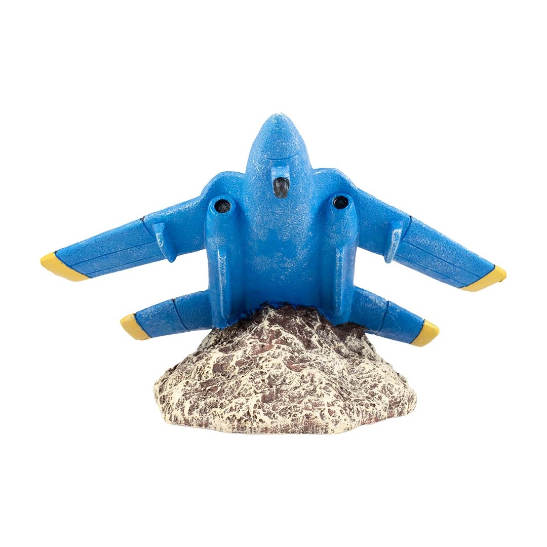 Aqua D'ella F-14 Tomcat Vliegtuig Aquariumdecoratie – Meerkleurig