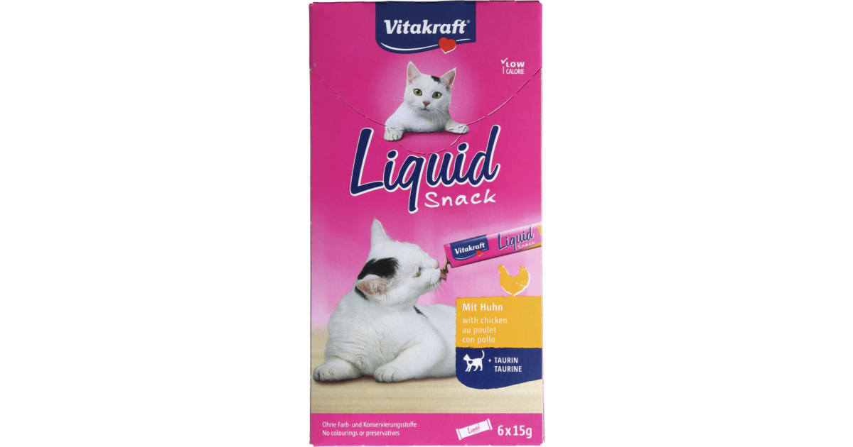 VITAKRAFT Liquid Snack Huhn und Taurin