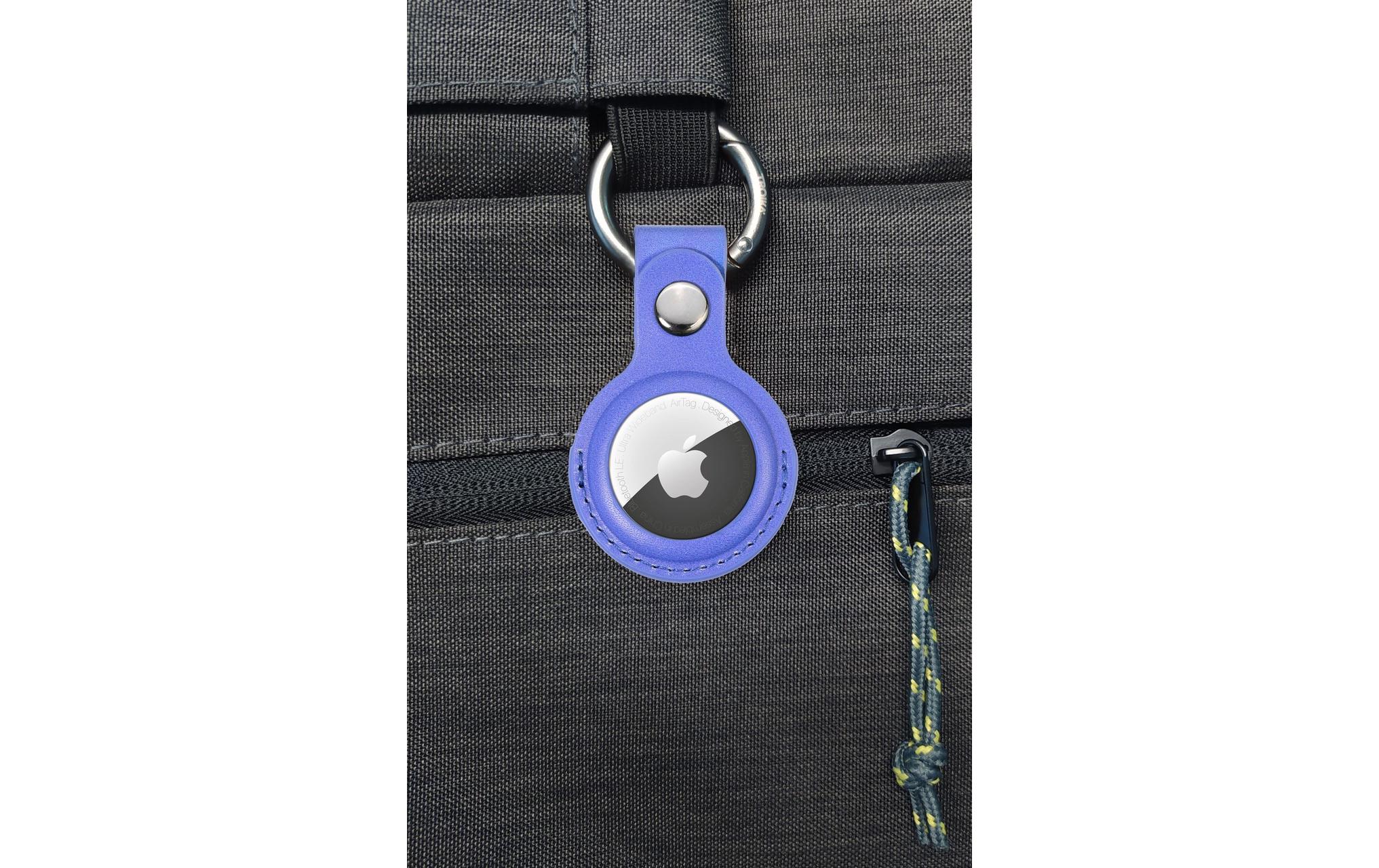 Schlüsselanhänger AirTag Cover LilaSchutzhülle für Apple AirTag Ortungsknopf