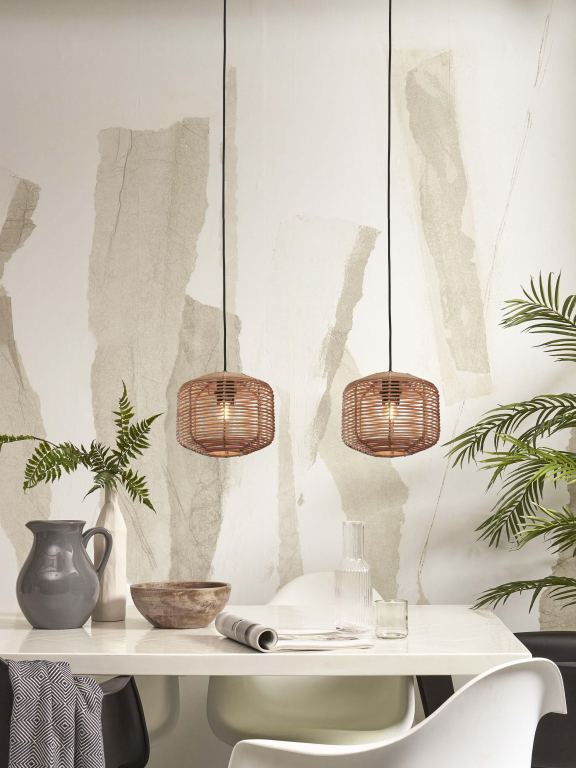 Good&Mojo Tanami hanglamp Ø25 small naturel