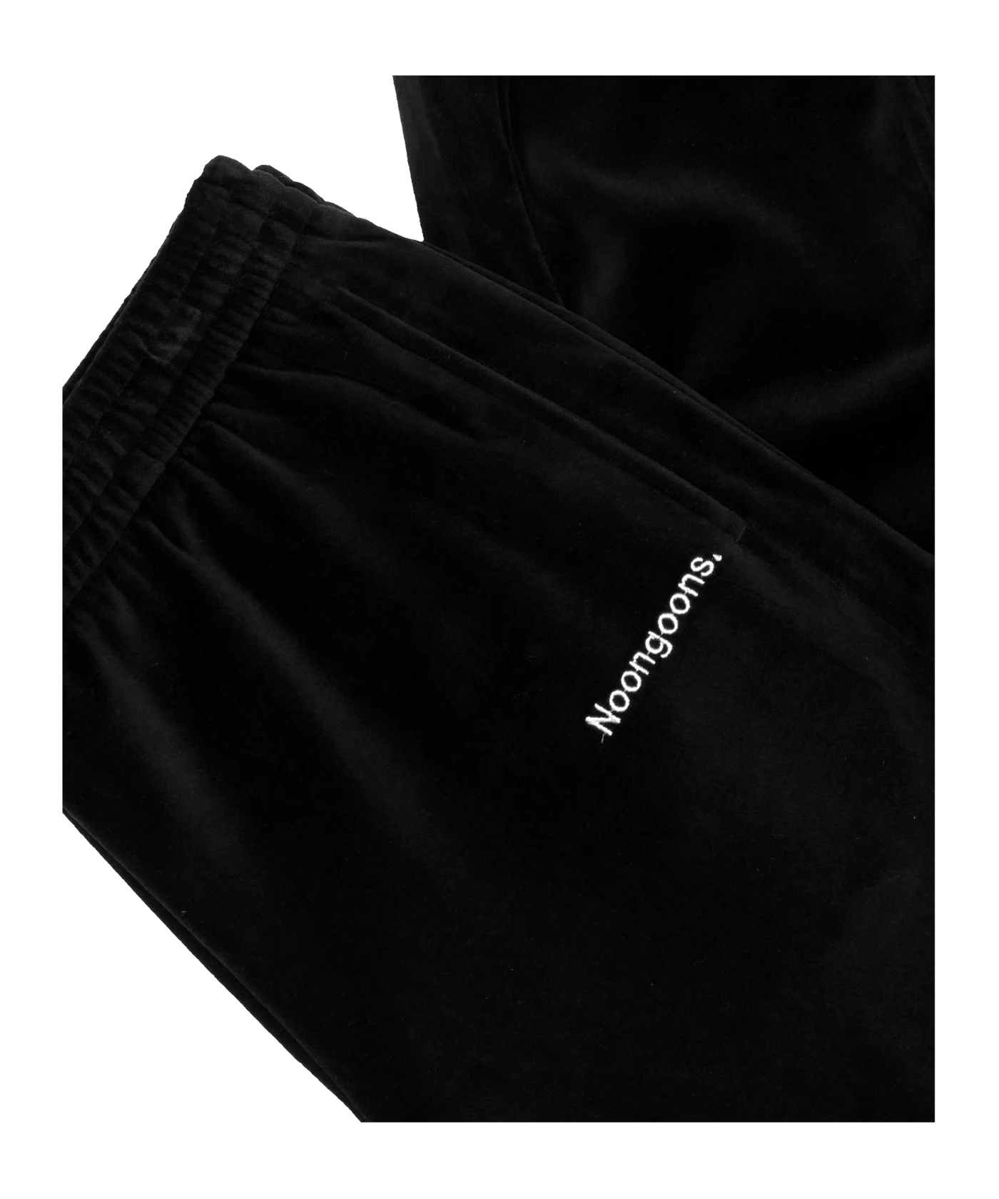 Noon Goons Sprint Velour Trackpant Schwarz