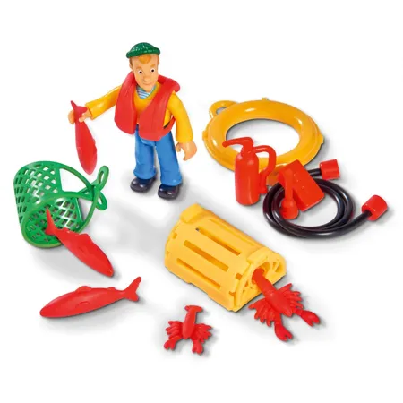 Simba Feuerwehrmann Sam Charlies Fischerboot mit Figur