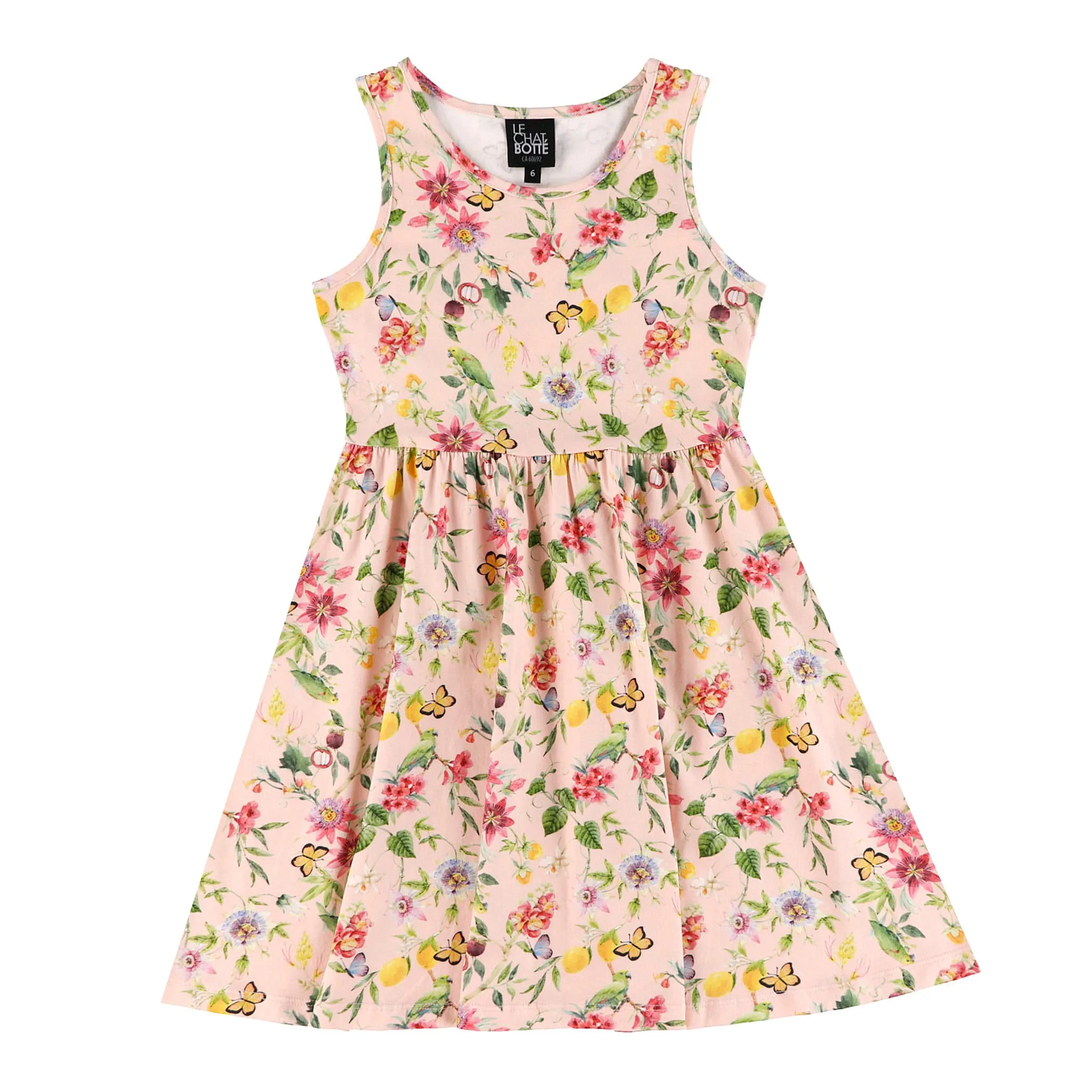 Chat Botté Robe Jardin Vivant 2-8ans