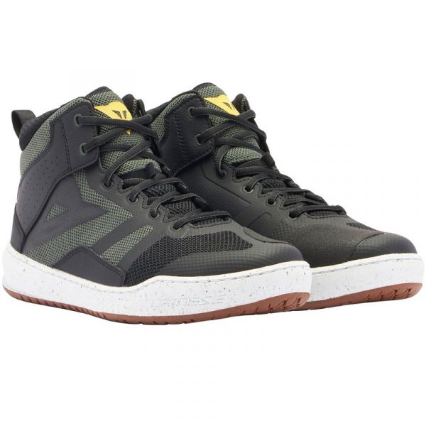 Dainese Botas Suburb Air Black / White / Army Green 44