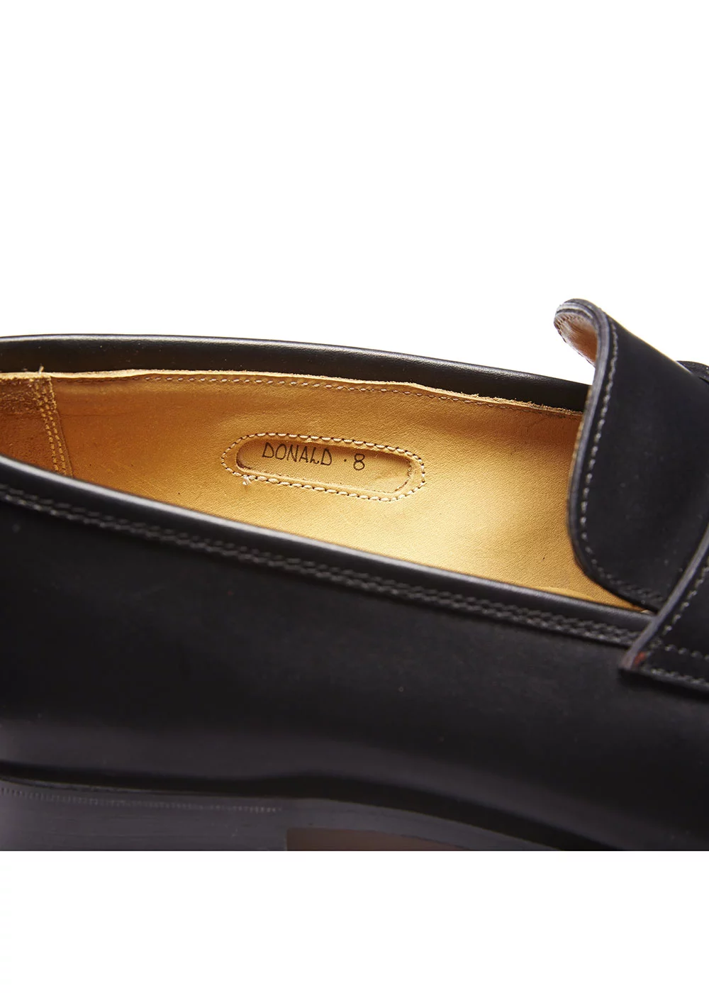 MOCASSIN DONALD VEAU NOIR