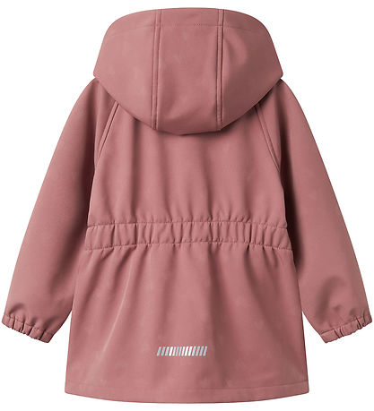 Name It Softshelljacke m. Fleece - NmfAlfa08 - Burlwood m. Magis