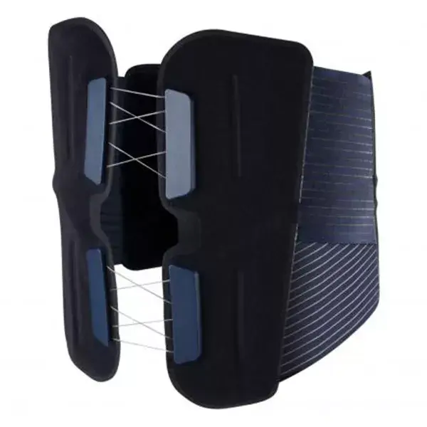 Cinto de suporte lombar e para as costas Thuasne LombaStab High para mulheres, 35 cm de altura, tamanho 2, cinza.