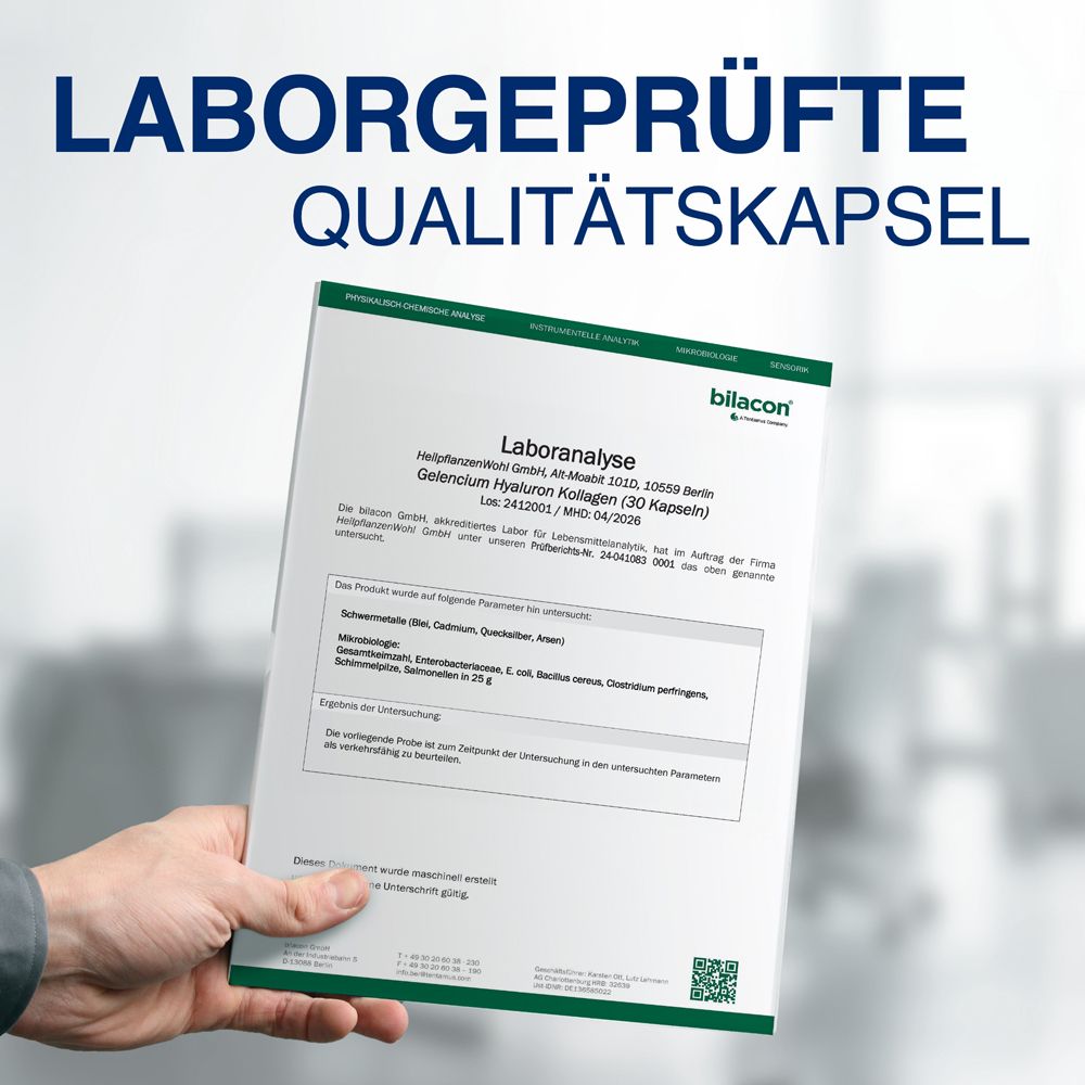 GELENCIUM® Hyaluron und Kollagen