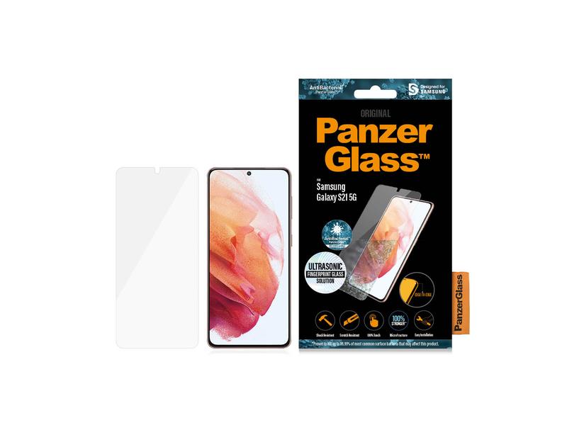 Panzerglass Displayschutz Case Friendly Fingerprint Galaxy Display-Schutzfolie für das Samsung Galaxy S21