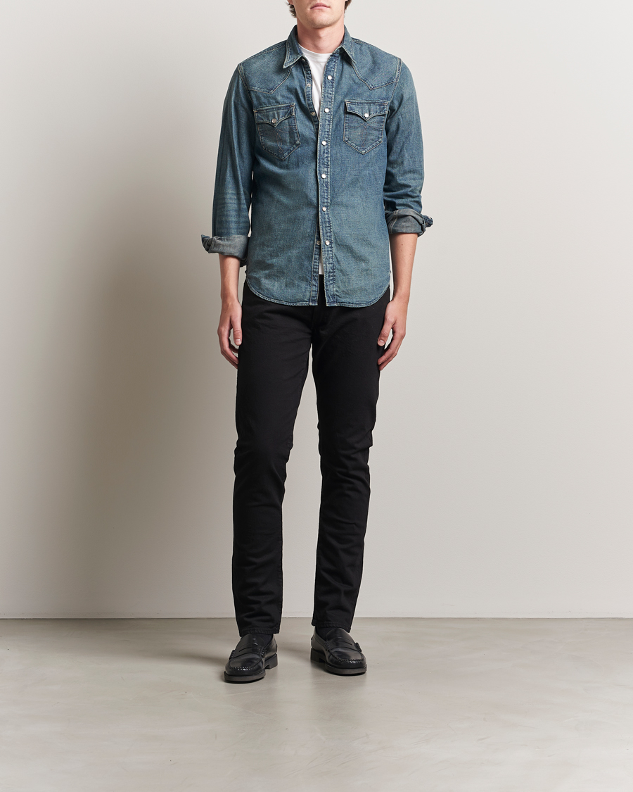 Polo Ralph Lauren Sullivan Slim Fit Hudson Stretch Jeans Black