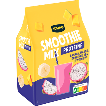 Jumbo Smoothie Mix Proteïne Banaan, Mango, Drakenfruit & Erwteneiwit 250 g