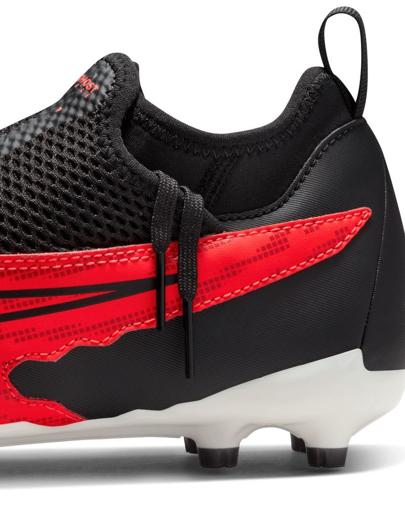 Chaussures de football Nike Phantom GX Academy MG Rouge & Noir pour enfant
