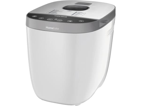 Morphy Richards Home Bake, Forsinket start timer, Tittevindu, 600 W, Grå, Hvit
