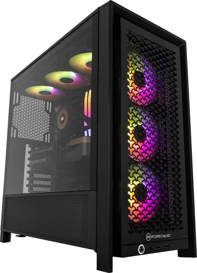 PCSpecialist Spectra 120 R7-9X3D/32/4TB/5080 stationær gaming computer