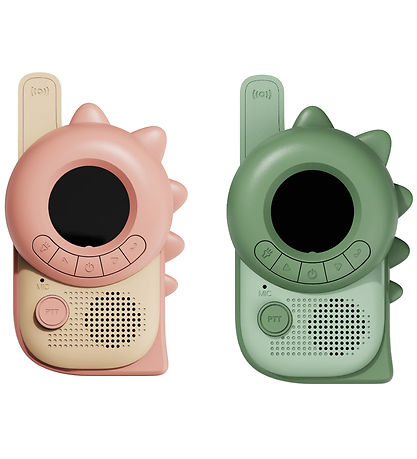 The Zoofamily Walkie Talkies - Dino Pink/Dino  Grøn