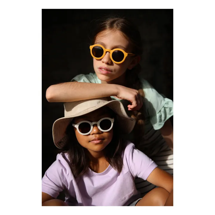 Cream Lunettes de Soleil Collection X The New Society | Orange