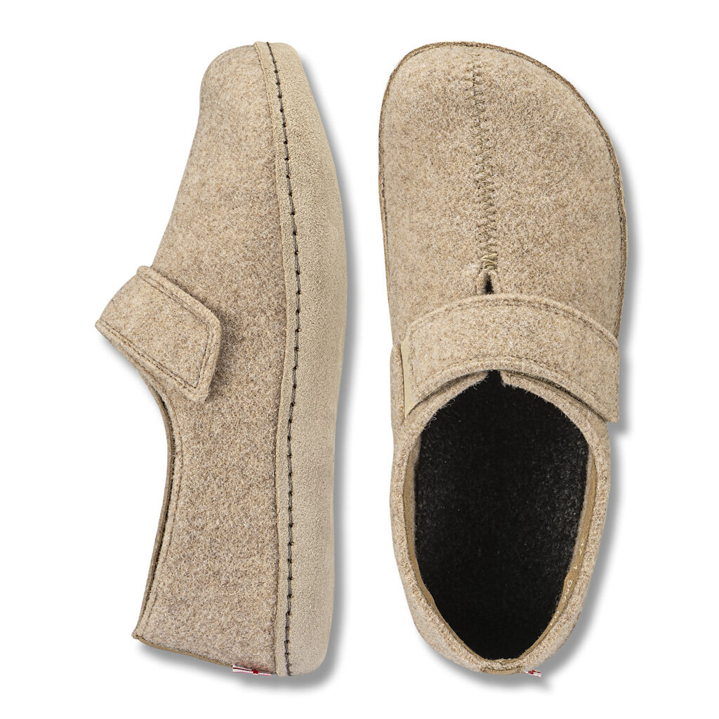 DAMEN - Hausschuh RONI beige